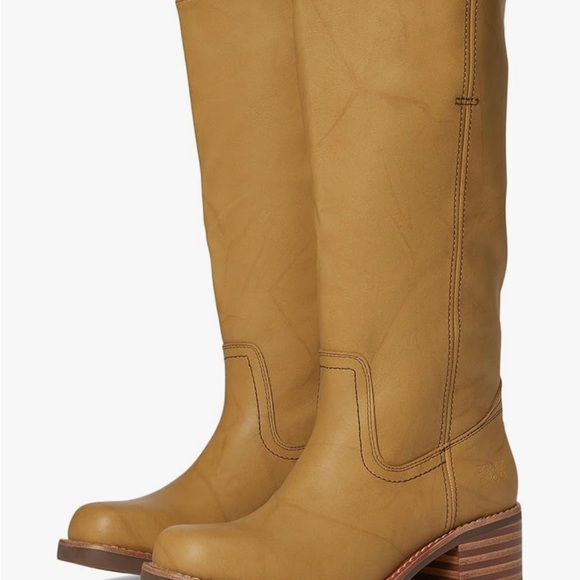 FRYE AND CO. Yellow Heeled Boots - Picture 5 of 5